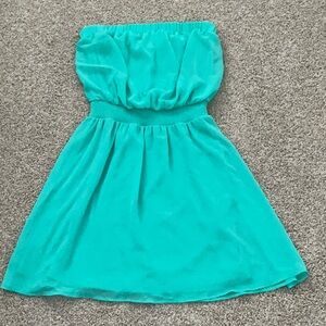 Teal Dress